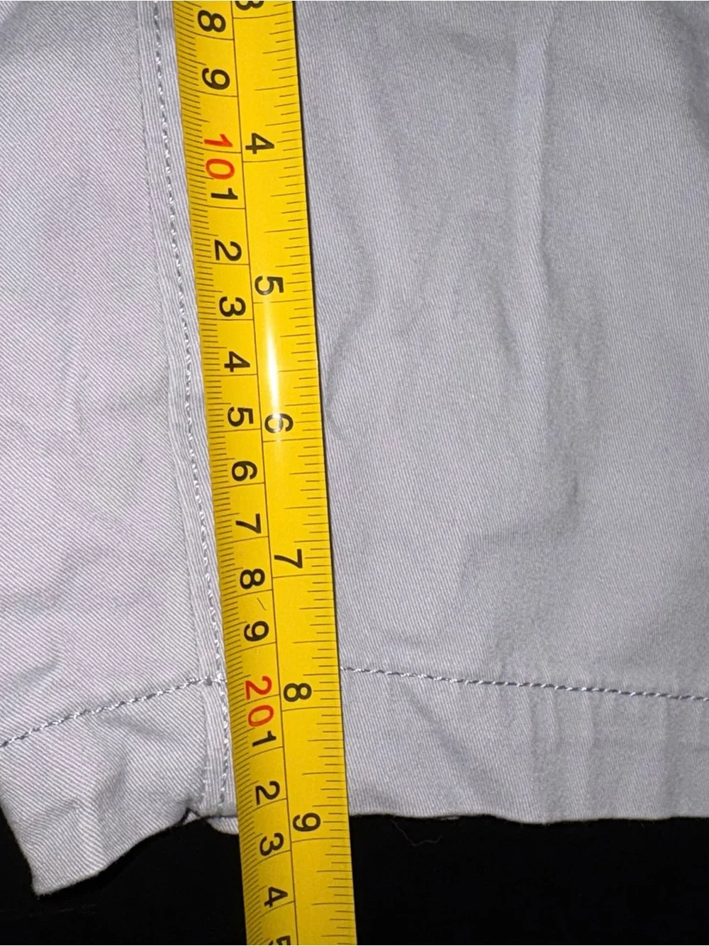 Sonoma Goods For Life Mens 29 Gray Flexwear Stretch Flat Front Chino Shorts